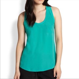 Joie silk racer back tank